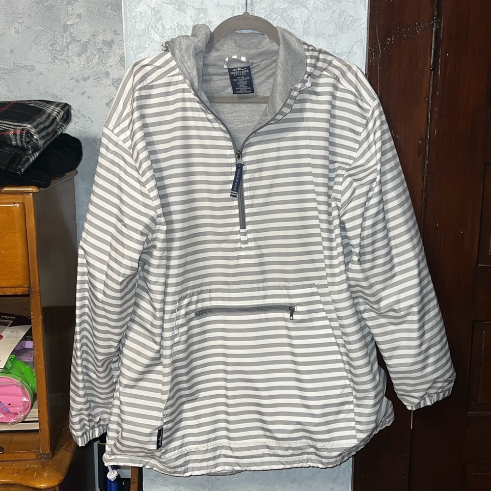 Charles River 1/4 Zip Rain Pullover